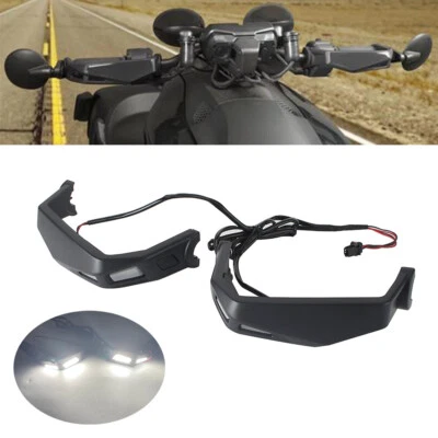 Pair Hand Guard Protector w/Lighting Kit For Can-Am Ryker 600 900 Sport 2019-'23 - Image 1 of 4