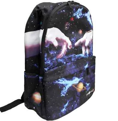 Mochila Grande 18" Space Junk Astronaut Hands Galaxy Starry Night ESPACIO EXTERIOR Foto 1 de 4