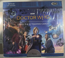 2022 Rittenhouse Doctor Who Series 11 & 12 Factory Sealed Hobby Box UK EDITION
