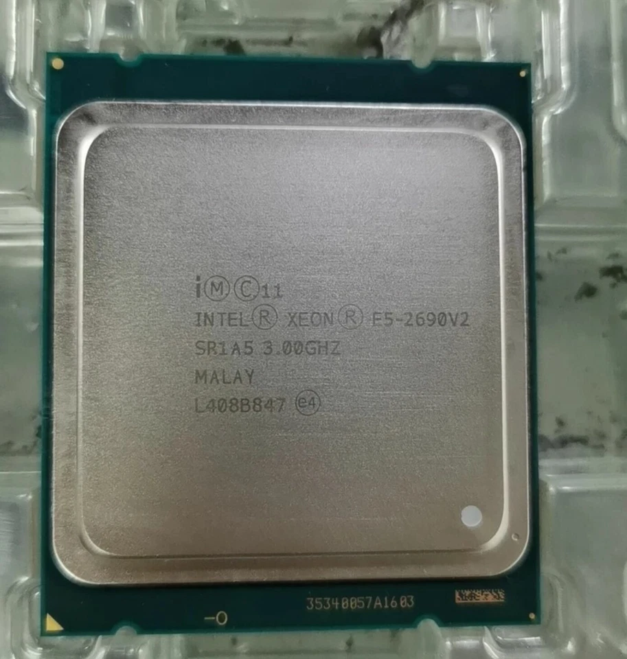 Intel Xeon E5-2690 V2 2690V2 3.0 GHz 10Core 25M SR1A5 Socket 2011 CPU PROCESSOR - Image 1 of 1