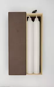 Authentic LOUIS VUITTON white Candles with Box - Picture 1 of 9