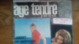 hallyday johnny AGE TENDRE ET TETE DE BOIS n°1 (fin r10) - Imagen 1 de 2