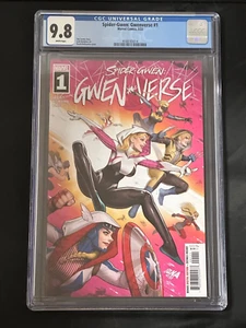 Spider-Gwen Gwenverse #1 2022 Marvel Comics CGC 9,8 páginas blancas - Imagen 1 de 3