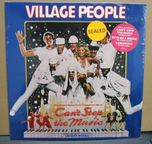 VILLAGE PEOPLE - CAN'T STOP THE MUSIC - WITH YMCA SONG - SEALED - HYPE STICKER - Picture 1 of 6