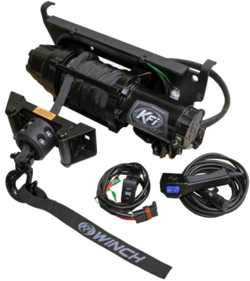 Polaris Ranger XP 1000 Crew 2019-24 KFI 5000lbs Assault Plug-N-Play Winch - Image 1 of 4