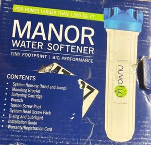 NuvoH2O Manor Water Softener System for Homes Over 1,500Sq FT New-Open Box - Picture 1 of 2