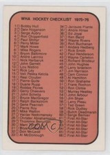 1975-76 O-Pee-Chee WHA Checklist #131