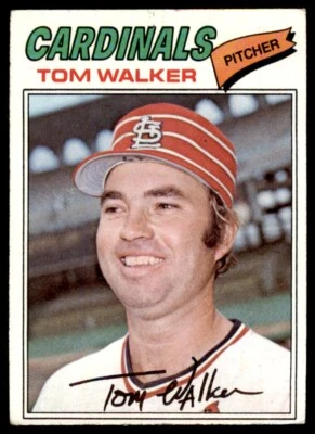 1977 TOPPS TOM WALKER . ST. LOUIS CARDINALS #652 - Image 1 of 2