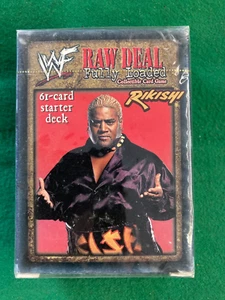 WWE/WWF RAW DEAL CCG/TCG - FULLY LOADED 'RIKISHI' STARTER DECK - Picture 1 of 2