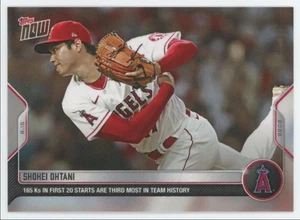 2022 Topps Now Shohei Ohtani Los Angeles Angels #715 A1 - Imagen 1 de 2