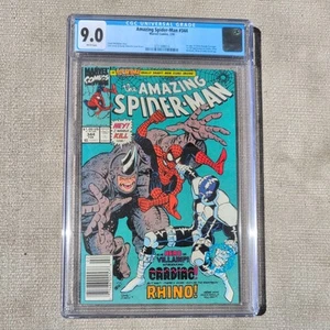 Amazing Spider-Man #344 1991 CGC 9.0 1st Kletus Cassidy 1st Full App. Of Cardiac - Picture 1 of 10