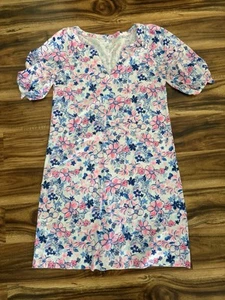 Lilly Pulitzer Womens Easley Multicolored Resort Short Sleeve Dress Size Small - Picture 1 of 6