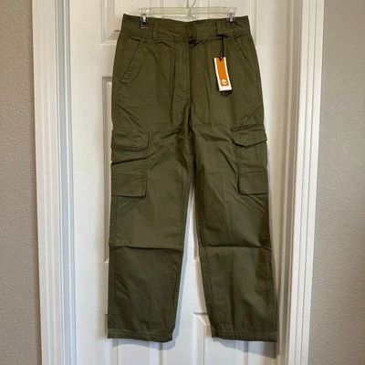 Timberland女式实用工装裤。  Olive Drab 尺寸 29x30 — 第 1/4 张图片