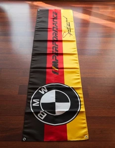 BMW M Performance – Racing Banner Flag - 180 × 45 cm (70.8” × 17.7”) - Picture 1 of 15