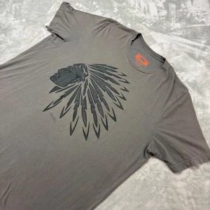 T-shirt Ring of Fire XXL uomo grigia maglietta grafica capo nativi americani - Foto 1 di 5