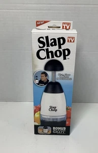 Original Slap Chop Küche Lebensmittelschneider Manueller Zerkleinerer Edelstahlklinge - Bild 1 von 5