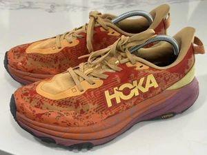 Hoka Speedgoat 6 Women's Stellar Grey/Astroid Hiking Trail Running Sz 10.5 D - Picture 1 of 16