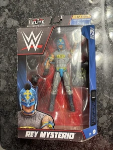 Mattel WWE Elite Collection 2022 Modellino Top Picks Rey Mysterio Blu/Grigio - Foto 1 di 2