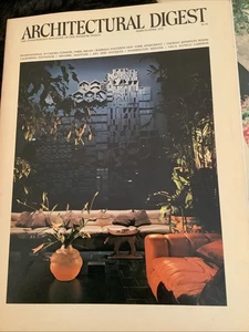 Vintage 1970’s Architectural Digest Magazines Interior Design Ads Lot of 2 - Picture 1 of 3