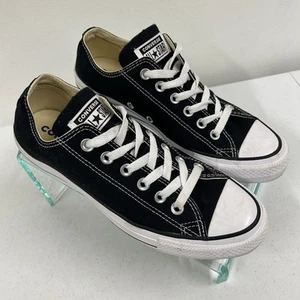 Zapatillas deportivas Converse All Star unisex negras talla M 6 W 8 con cordones - Imagen 1 de 12