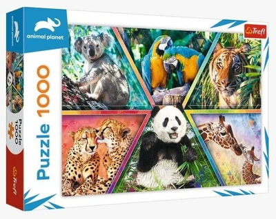 NUEVO Rompecabezas Trefl 1000 Piezas Calidad Premium Animal Planet Animal Kingdom Foto 1 de 2