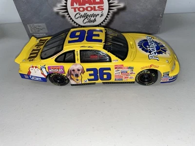 Pontiac NASCAR #36 Ernie Irvan Pedigree M&M’s Racing 1999 diecast escala 1/24 Foto 1 de 4