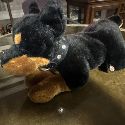 Harley Davidson vintage 2004 negro Rotweiler peluche excelente usado Foto 1 de 4