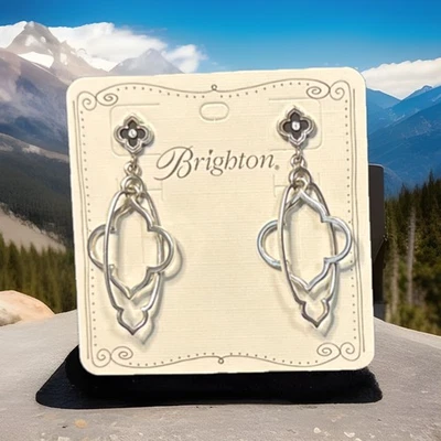 Pendientes Brighton Toledo NOIR Duo Post Nuevo con Etiquetas ¡Hallazgo Raro! Foto 1 de 2