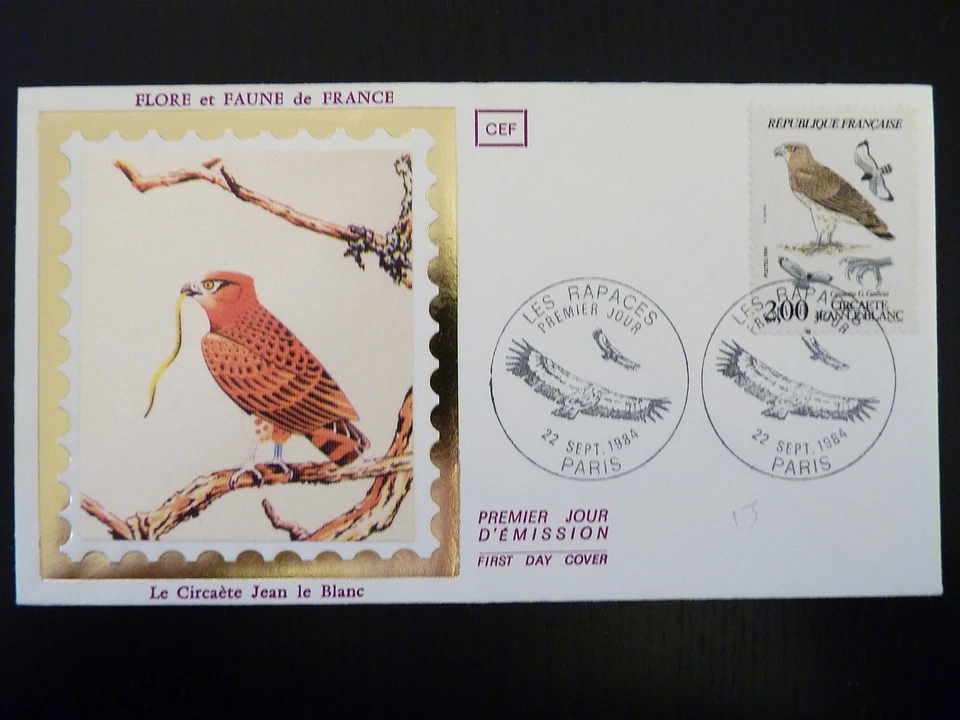 France Premier Day FDC Yvert 2338 All Raptors 2F Paris - Image 1 of 1