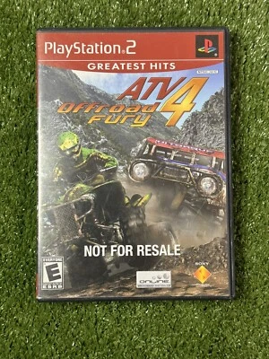 ATV Offroad Fury 4 (Not For Resale Version) Ps2 Game With Manual PlayStation 2 - Image 1 of 4