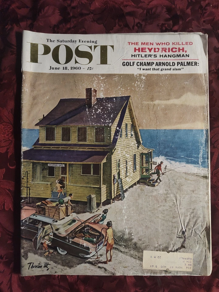 Saturday Evening POST June 18 1960 6/18/60 THORNTON UTZ - Image 1 of 1