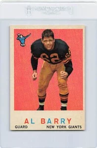 1959 Topps #138 Al Barry Giants NM *2291 - Picture 1 of 2