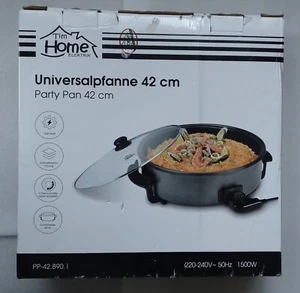 Elektropfanne, Elektrische Pfanne, Universalpfanne, Bratpfanne, 42 cm, 1500 W - Bild 1 von 19