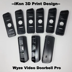 Kit de montaje de soporte de cuña de ángulo profesional para timbre de video Wyze 15/90 grados - Imagen 1 de 11