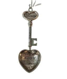 Ganz Key Of Love Mama Teelöffel Ornament Leap Of Guidance silberfarben Metall - Bild 1 von 6