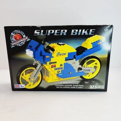Mega Bloks Pro-Builder Collector Series Super Bike 9719 Factory Sealed Vintage - Image 1 of 4