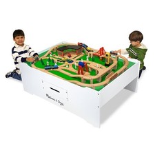 train play table with storage