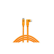 Tether Tools TetherPro USB C to USB C Right Angle Orange