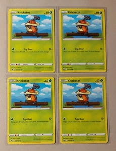 4x Kricketot 010/159 Pokemon card Crown Zenith common NM - Picture 1 of 1