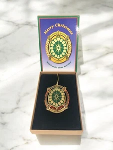 Choctaw Nation Of Oklahoma “Luksi” Turtle Christmas Ornament Gold Tone New BN4 - Picture 1 of 5