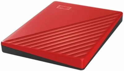 WD 2TB My Passport RED Portable External Hard Drive HDD USB 3.2 WDBYVG0020BRD - Image 1 of 4