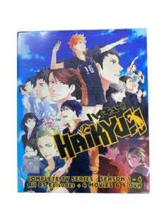 DVD Haikyu!! Staffel 1 - 4 Vol.1-85 Ende + 4 Filme + 5 OVA - Bild 1 von 3