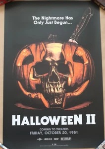Halloween II 2 BNG Original Movie Poster Print Regular Mondo Michael Myers - Picture 1 of 1