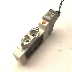 SMC SY3160-5LOZ-M5 Pneumatic Solenoid Valve 24VDC, M5 Ports, 2-Position, 5 Port - Picture 1 of 5
