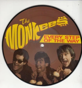 THE MONKEES - EVERY STEP OF THE WAY- RHINO RECORDS 45 PICTURE DISC - GREAT SHAPE - Picture 1 of 2