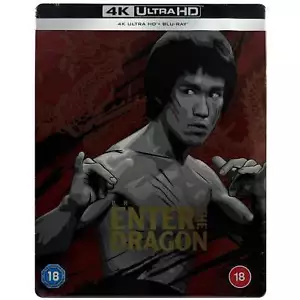 Enter the Dragon 4K + Blu-Ray Steelbook - UK Release Limited Edition - Picture 1 of 2