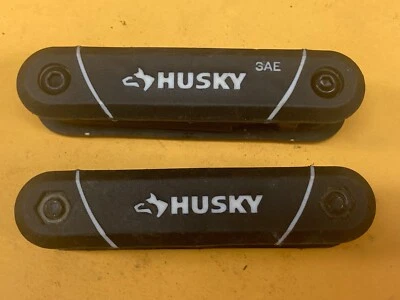 Husky SAE/Metric Mini Foldout Hex Key Combo Set (17-Piece) ~ Used - Image 1 of 4