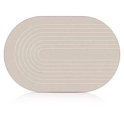 Alfombra de baño de piedra alfombra de ducha de tierra de diatomeas antideslizante alfombra de piedra de baño de secado rápido S Foto 1 de 4