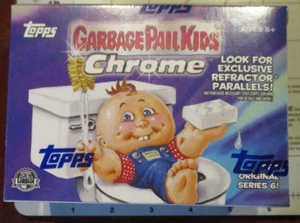 GARBAGE PAIL KIDS Topps CHROME SERIES 6 SEALED 6-Pack BLASTER BOX new Z - Picture 1 of 3