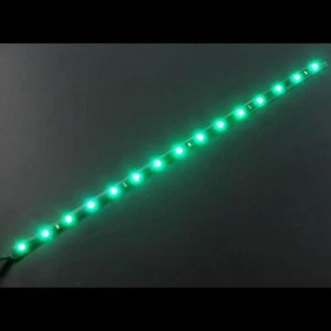 0,3m (30cm) LED Streifen Band Leiste 12V Grün IP65 18LEDs 60LED/m SMD3528 - Picture 1 of 1